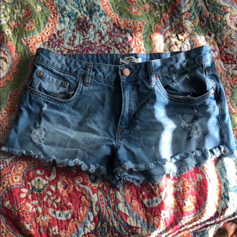 Forever 21 Jean Shorts